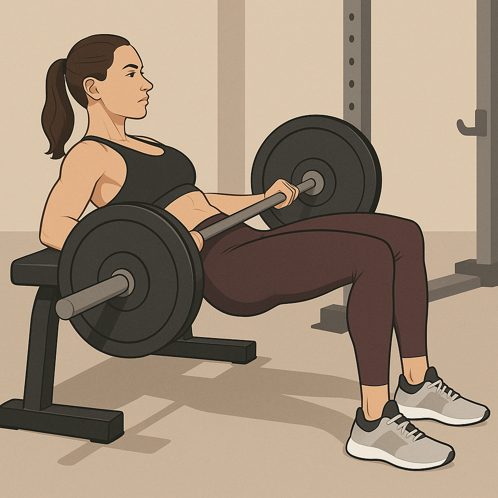 Exécution du Hip thrust