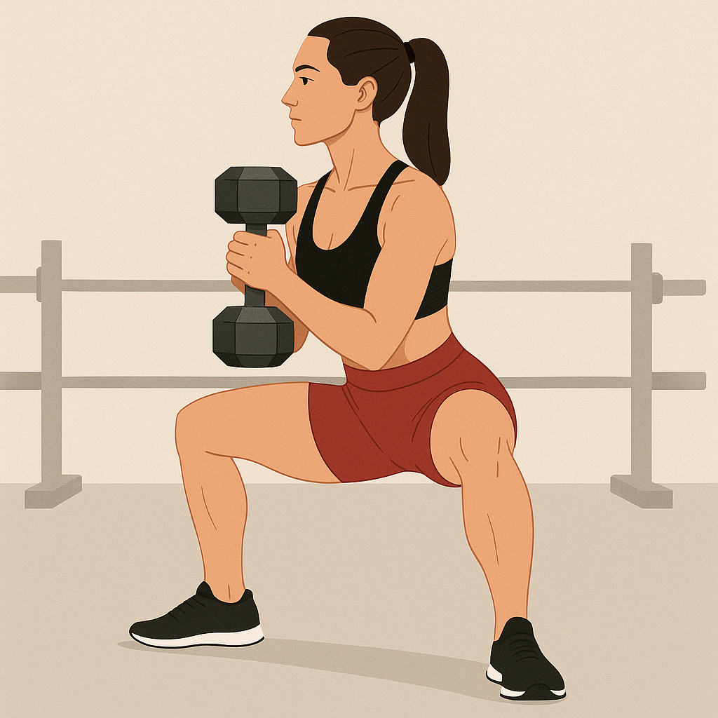 Exécution du Squat sumo